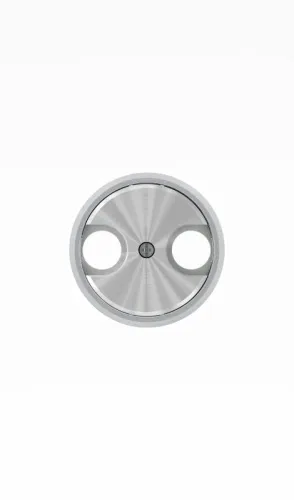 Накладка для TV-R розетки SKY Moon кольцо хром ABB 2CLA865000A1401