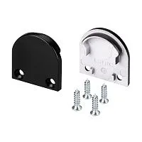 Заглушка SL-LINE-2011M ROUND BLACK глухая пластик Arlight 029176