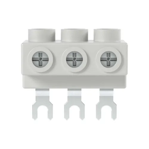 Колодка шинная для DMP32 для жесткого 6-25кв.мм и гибкого 6-16кв.мм кабеля до 63А YON DMP32FT фото 2