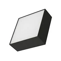 Светильник светодиодный SP-QUADRO-S175x175-16W Day4000 BK 120 deg IP40 230В металл Arlight 034784