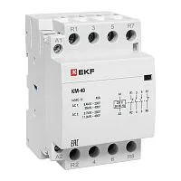 Контактор модульный КМ 40А 2NО+2NC (3 мод.) PROxima EKF km-3-40-22