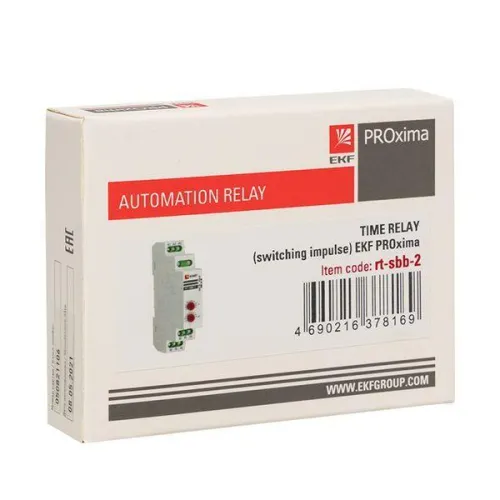 Реле времени RT-SBB-2 (импульс при включении) PROxima EKF rt-sbb-2 фото 3