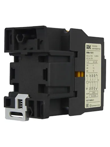 Контактор КМИе-11811 18А 230В/АС3 1НЗ GENERICA KKME11-018-230-01 фото 8