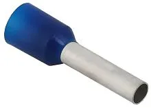 Наконечник НШВИ 2.5-10 темн. син. (уп.100шт) IEK UGN11-D25-010-100