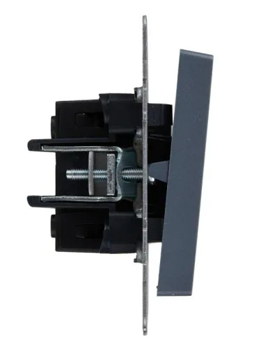 Выключатель 1-кл. СП BRITE ВС10-1-0-БрМ 10А механизм маренго IEK BR-V10-0-10-K35 фото 2