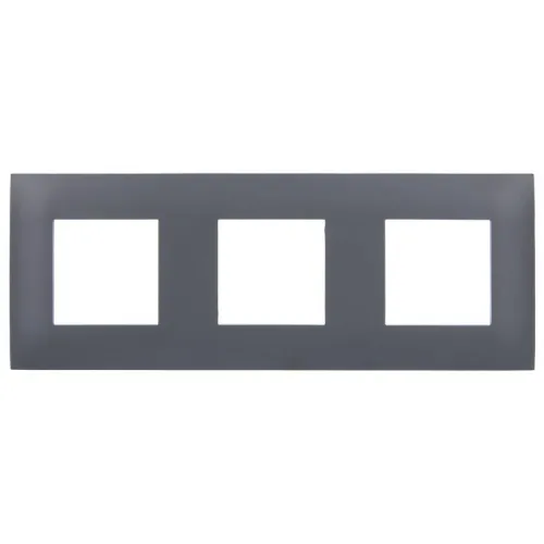 Рамка 3-м SKANDY SK-F03T титан IEK SK-M32-K48 фото 2