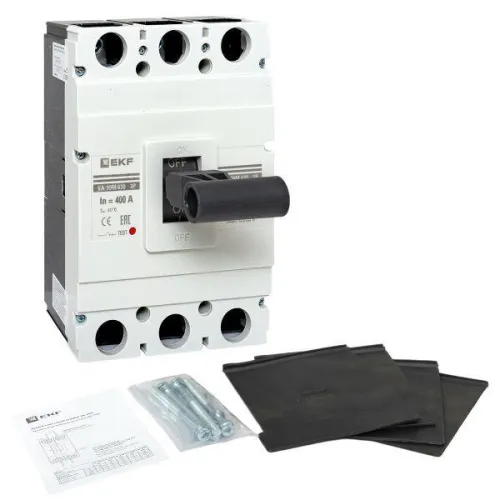 Выключатель автоматический 3п 630/400А 50кА ВА-99М PROxima EKF mccb99-630-400m фото 12