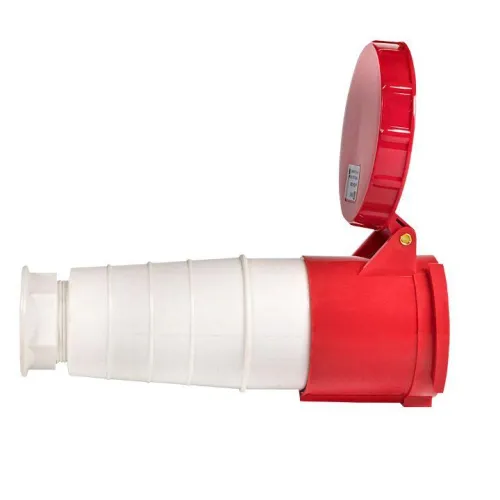 Розетка кабельная 63А 380В 3P+РЕ IP67 (234) EKF ps-234-63-380 фото 6