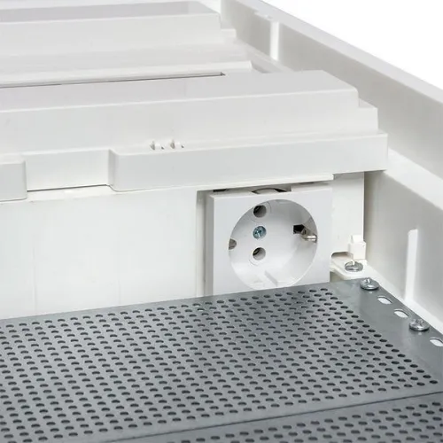 Основание комбинированного щита Nova 1 DIN-рейка + 2 монтаж. платы 3 габарит IP41 PROxima EKF nv-cbase-1+2 фото 6