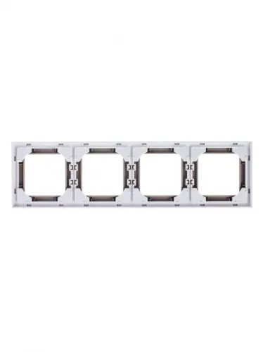 Рамка Levit 4п кофе макиато/бел. ABB 2CHH015040A6018 фото 4