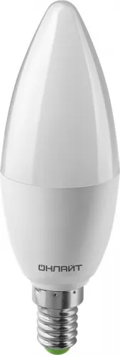 Лампа светодиодная 90 115 OLL-C37-10-230-6.5K-E14-PROMO ОНЛАЙТ 90115