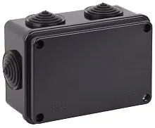 Коробка распаячная для ОП 120х80х50мм УХЛ1 черн. Ruvinil 67051Ч