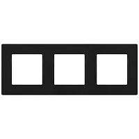 Рамка 3-м 12-5203-05 Классик антрацит Эра Б0067775