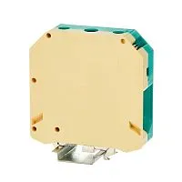 Клемма заземления винтовой зажим 2 точки подключения 95кв.мм DKC KRUSLG-95N