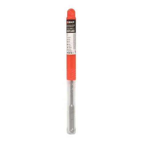 Бур по бетону SDS-plus 6х210 мм (4 резца) Professional EKF db-6-210-4x4-ue фото 7