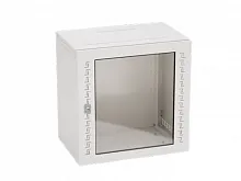 Шкаф телекоммуникационный навесной 9U (500х600х400) дверь стекло DKC R5STI0940GS