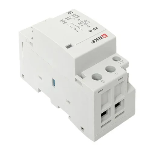 Контактор модульный КМ 50А 2NО (2 мод.) EKF km-2-50-20 фото 2