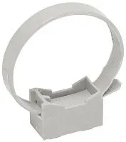 Держатель хомутный для труб со стяжкой d32-63 CFF2 сер. ELASTA IEK CTA10MP-CFF263-K41-100