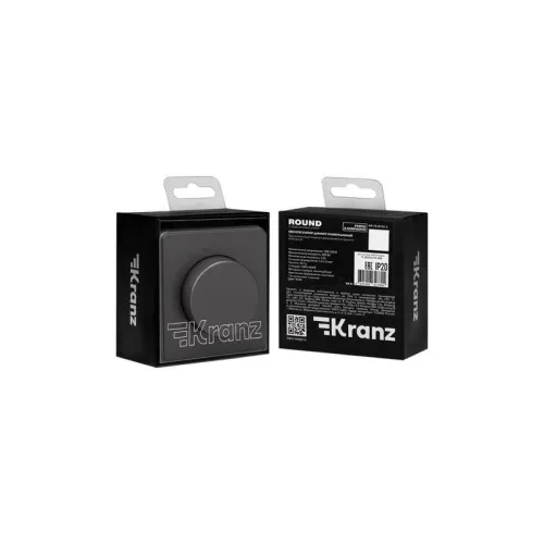 Светорегулятор (диммер) СП 300Вт ROUND MIELE титан Kranz KR-78-0732-2 фото 7