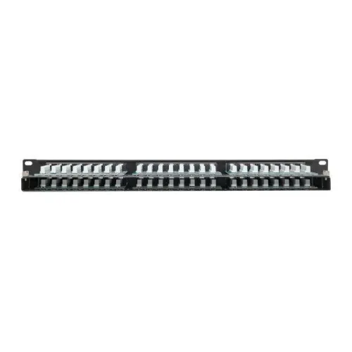 Патч-панель высокой плотности 19дюйм кат.5E 1U неэкранир. UTP 48 портов RJ-45 Dual IDC с органайзером TERACOM PRO EKF TRP-PPNL-5EUTP-C1U48 фото 8