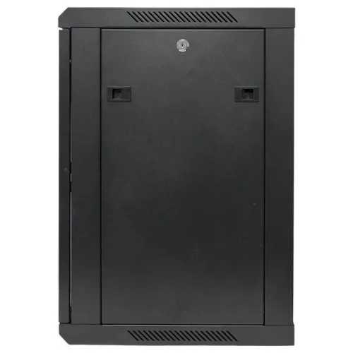 Шкаф настенный 19дюйм TERACOM PRO 12U 600х450мм дверь стеклянная с замком-ручкой черн. EKF TRP-WLL-1264-40B фото 6