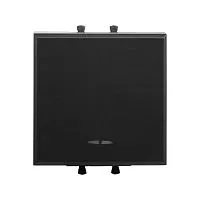 Инвертор модульный 1-кл. 2мод. Avanti "Черный матовый" DKC 4412122