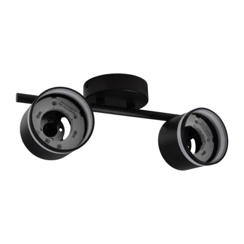 Светильник PCL-0702 max 20Вт (каждая лампа) 2xGX53 IP20 230В BL настен./потолочн. декор. под лампу JazzWay 5066809 фото 4