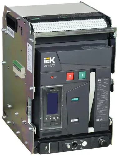 Выключатель автоматический воздушный 3п A 1600А 66кА TT выдвижн. с комплектом аксессуаров ARMAT IEK AR-ACB-3VA-066-1600A-TTCF