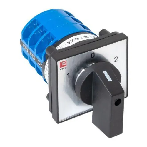 Переключатель кулачковый ПК-1-43 3П 32А "1-0-2" EKF pk-1-43-32 фото 8