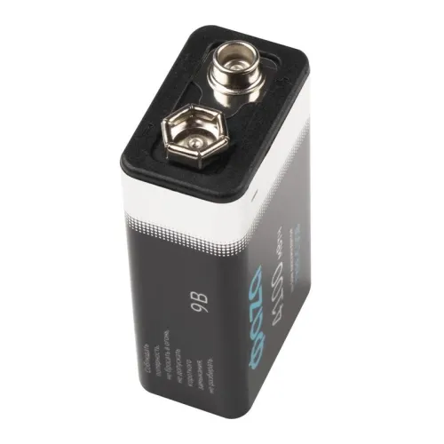 Аккумулятор литиевый "крона" 9В Li-Ion 4100мВт.ч 455мА.ч зарядка от Type-C шнур в комплекте BL-2 (уп.2шт) ФАZА 5061699 фото 6