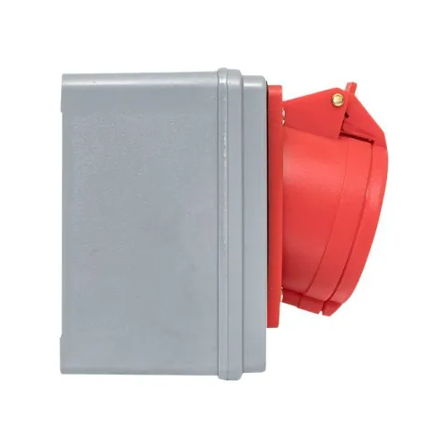 Розетка 1425 3Р+РЕ+N 32А 380В IP44 с блокировкой и выкл. EKF ps-1425-32-380 фото 8