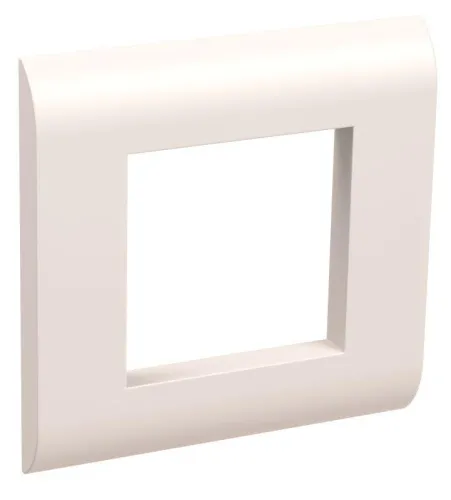Рамка установочная под 45х45 2мод. для коробок КМКУ бел. PRIMER IEK CKK-40D-RK2-K01