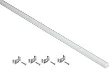 Профиль алюминиевый для LED ленты 1616 накладной угл. опал (дл.2м) компл. аксессуров IEK LSADD1616-SET1-2-N3-1-12