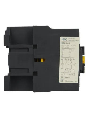 Контактор КМИе-23211 32А 110В/АС3 1НЗ GENERICA KKME21-032-110-01 фото 5