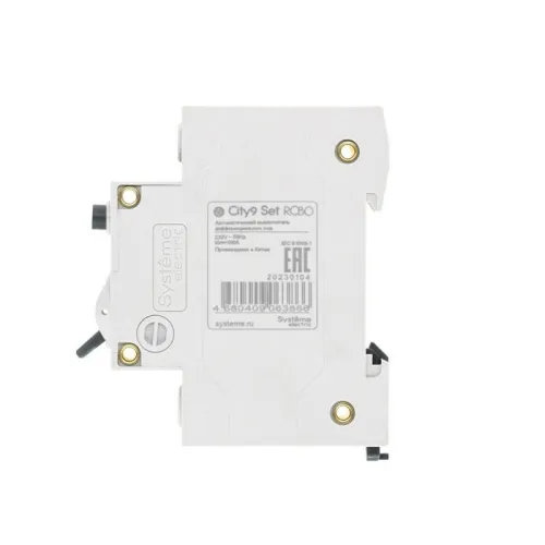 Выключатель автоматический дифференциального тока 2п (1P+N) C 20А 30мА тип A 4.5кА City9 Set 230В SE C9D55620 фото 8