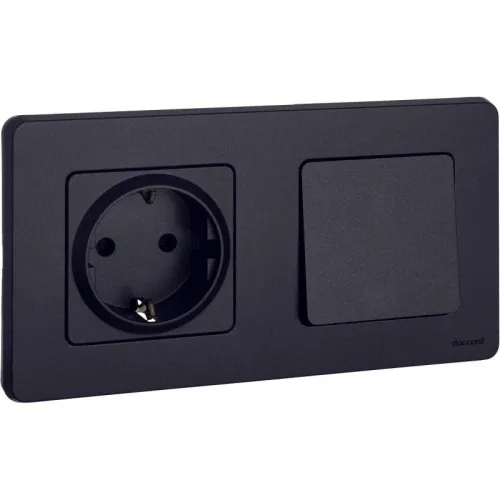 Выключатель 1-кл. Inspiria 10А IP20 250В 10AX механизм антрацит IEK 673603 фото 6