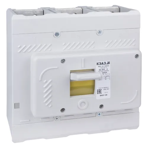 Выключатель автоматический 3п 400А 4000Im 40кА ВА57-39-340010 УХЛ3 690В AC КЭАЗ 109883