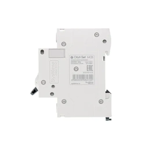 Выключатель автоматический модульный 1п B 6А 4.5кА City9 Set 230В SE C9F14106 фото 2
