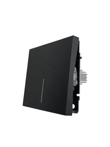 Выключатель 1-кл. с индик. СП ZIMA IP20 10А безвинт. зажим черн. бархат LEZARD 704-4288-111QC фото 5