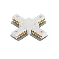 Коннектор X-образный XRB-WH для шинопровода RB бел. IN HOME 4690612060675