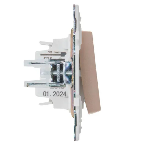 Выключатель проходной 1-кл. SKANDY 10А SK-V08Sa с индикацией песочн. IEK SK-V12-1-10-K98 фото 4