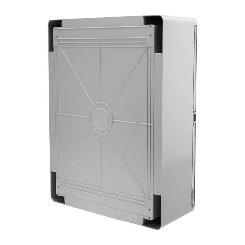 Корпус ЩМПп 600х400х200мм УХЛ1 IP65 с прозр. дверцей и монтажной панелью АБС пластик. Rexant 11-0417 фото 6