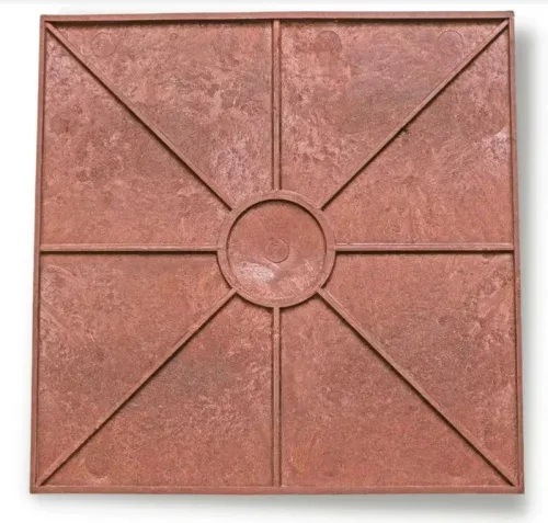 Плита для закрытия кабеля ПЗК "ОСТОРОЖНО КАБЕЛЬ" 480х480х16 Synergy 00-00000060 фото 4