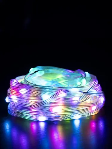 Гирлянда "Нить" ILDS100RGB-USB-APP LED RGB 10м с USB разъемом IP20 SHLights 4690601052735 фото 5