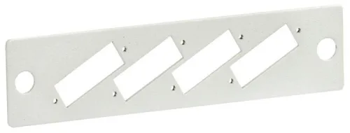 Панель для 4-х оптических адаптеров (SC-Duplex в 19дюйм кросс) ITK FOBX-P8-SCDX