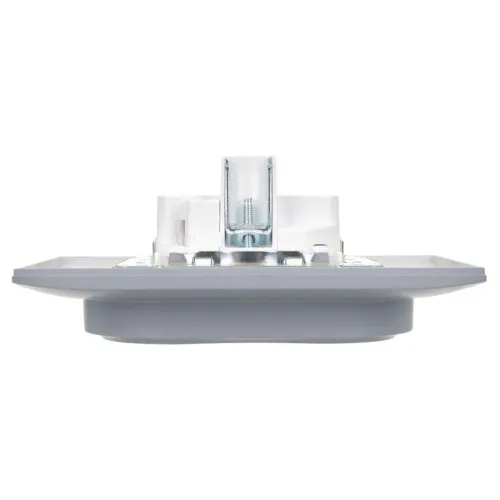 Розетка 2-м SKANDY 16А с заземл. защ. шторки в сборе SK-R07Gr сер. IEK SK-R24-16-K03-F фото 2