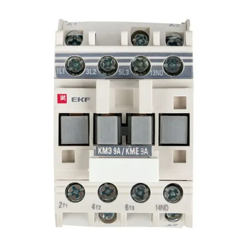 Контактор КМЭ-1 9А кат. 230В AC 1НО EKF ctr-s-9-220 фото 3