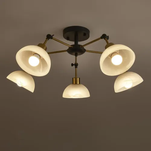 Светильник Bessie 5х60Вт E27 IP20 подвесной Freya FR5526PL-05BBZ фото 3