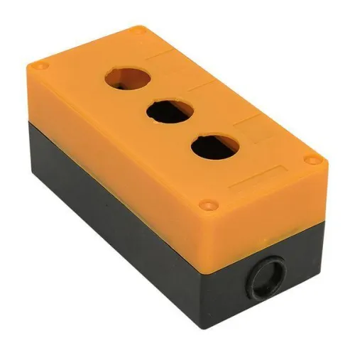 Корпус КП103 3 кнопки пластик. желт. EKF cpb-103-o фото 6