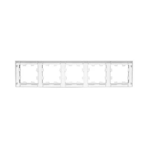 Рамка 5-м Эпика пластик алюм. EKF UP1-FPA-05 фото 4